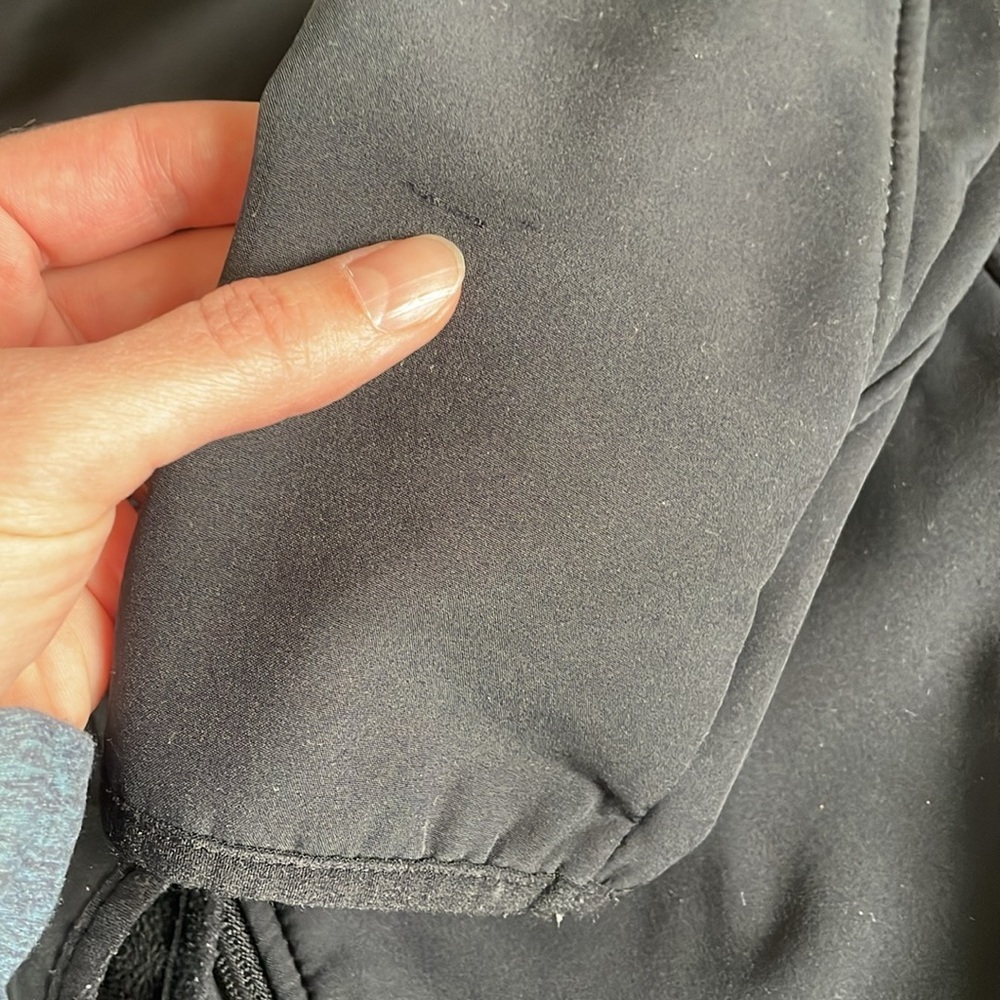 Soft Shell Fleece Lined Men’s Full Zip Jacket L Black Diablo Tools Logo Workwear - Picture 12 of 13